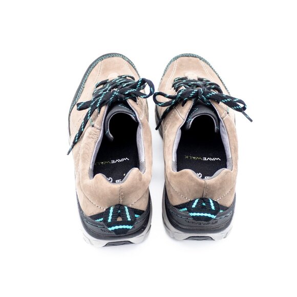 Clarks Wave Walk Women's Suede & Leather Casual Walking Shoes 7W - Picture 3 of 7